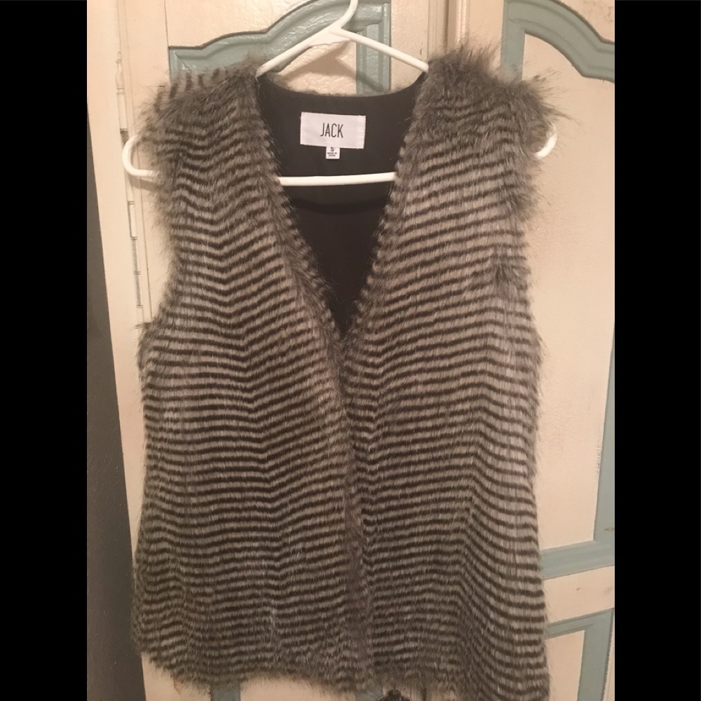 Jack by BB Dakota faux fur vest. Like new!